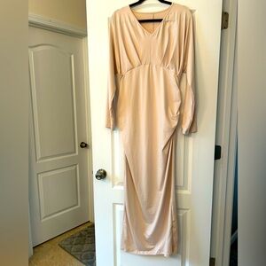 SHEIN long sleeve maternity dress